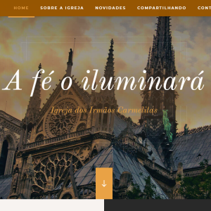 Site para Igrejas