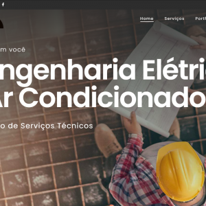 Site para Engenharia e Serviços