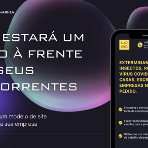 Um excelente site para uma empresa de controle de pragas