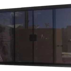 Janela 4 folhas vidro temperado 150×1 fumê