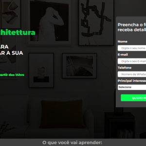 Landing Page – para varios temas!