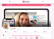 Site Pronto Faturando R$30.000,00 Mês Rede Social Adulta 18+