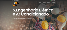 Site para Engenharia e Serviços