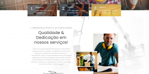 Site para Engenharia e Serviços