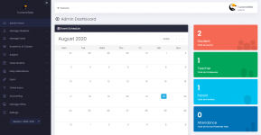 Site + Sistema para Escolas